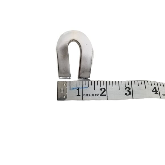 Horseshoe Magnets 2 Inch Lot of 12 Chrome Science Education - Picture 7 of 7